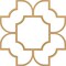 Ekena Millwork 41W x 41H x 38T Small Anderson Decorative Fretwork Wood Ceiling Panels, Wood Paint Grade CELW41X41X0375ANDMF - alternate 9